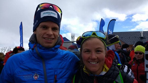 Marti Werner and Emelie Forsberg - 2017 ISMF Font Blanca Vertical champions