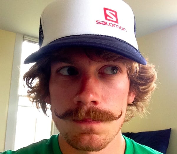 Matt Flaherty and his mustache
