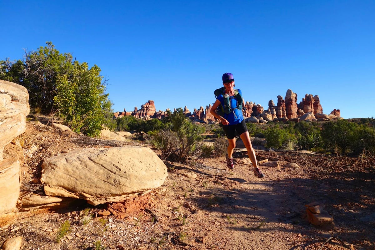 Meghan Hicks Fastpacking The Maze 2014