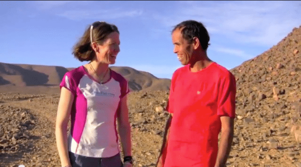 Meghan Hicks - Mohamad Ahansal - 2013 Marathon des Sables