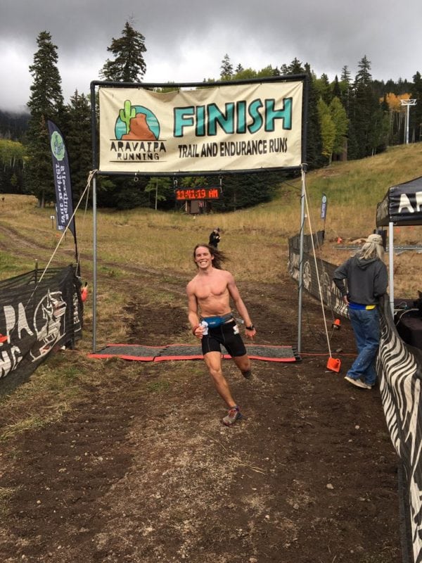 Morgan Elliott - 2016 Flagstaff Sky Race 55k Ultra champion