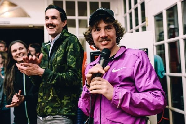 Sharing stories at The Mont Blanc Film Premier at SFRC. Photo: Nike