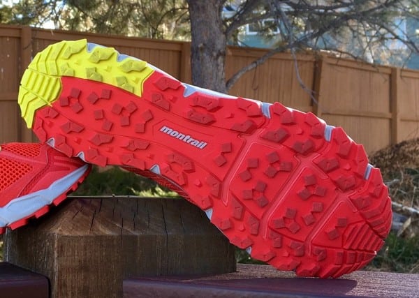 Montrail Caldorado outsole