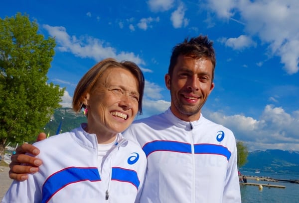Nathalie Mauclair and Sylvain Court - 2015 IAU Trail World Championships