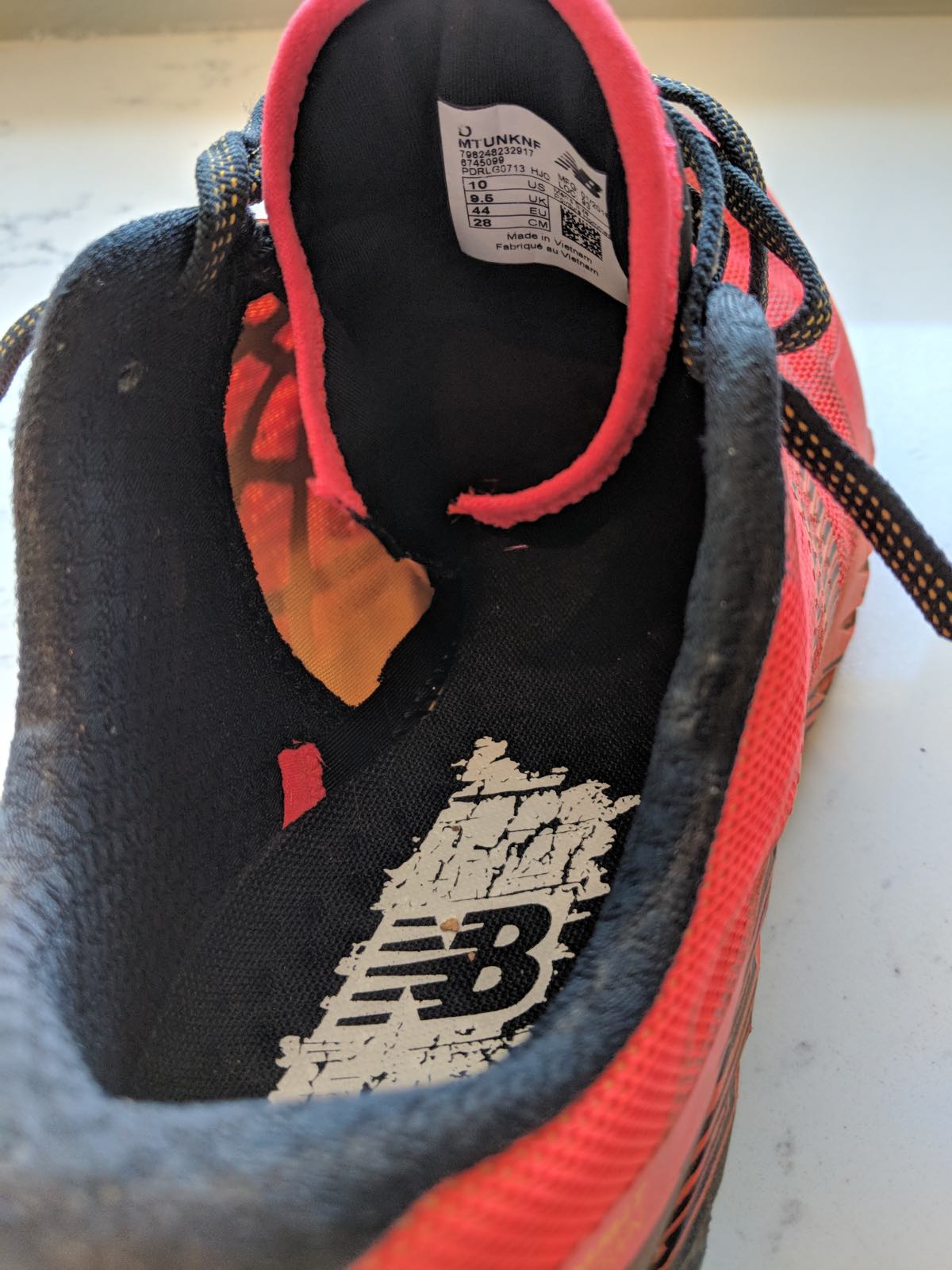 review new balance summit unknown