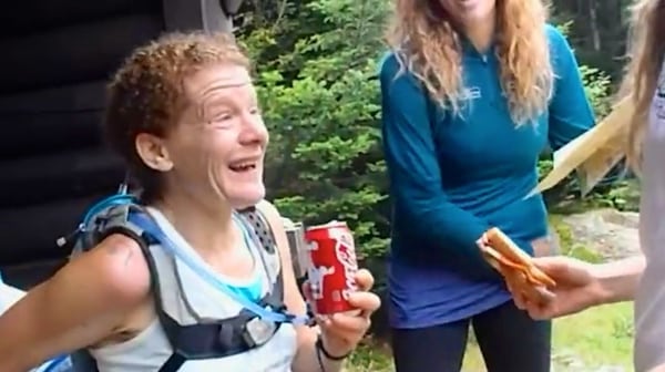 Nikki Kimball Long Trail Finding Traction Coke and crying scene