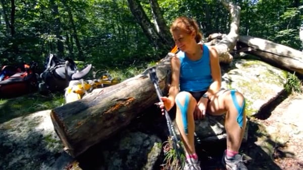Nikki Kimball Long Trail Finding Traction speed record finish