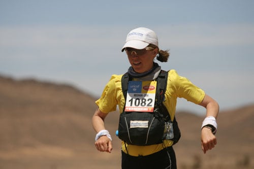 2013 Marathon des Sables - Meghan Hicks - Stage 1