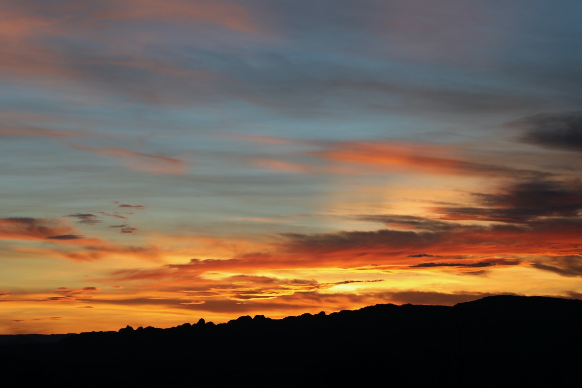 Pack Creek sunset