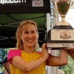 Pam Smith - 2013 Western States 100 - trophy