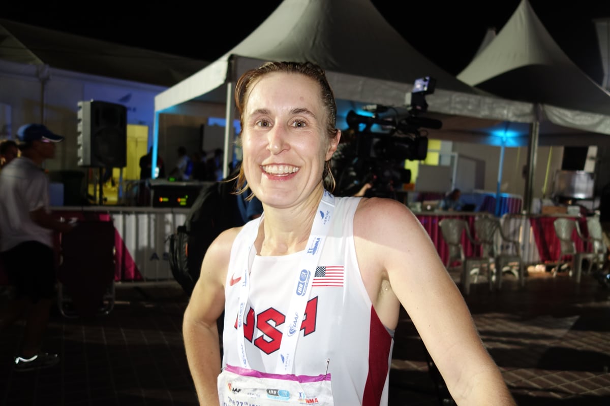 Pam Smith - 2014 IAU 100k World Championships
