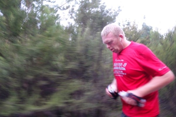 Paul Charteris - Paul running 2015 later miles