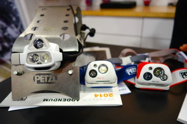Petzl NAO, Tikka RXP, Tikka R+