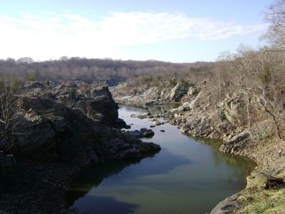 Potomac Gorge from the Billy Goat Trail. Potomac Gorge - Billy Goat Trail