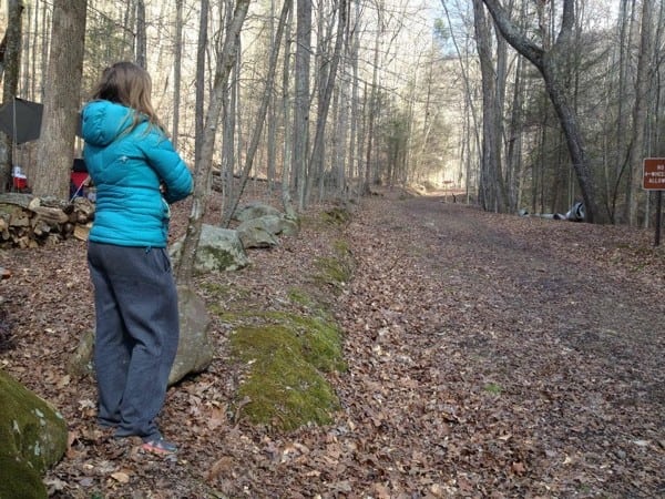 Sabrina Waiting - 2015 Barkley Marathons