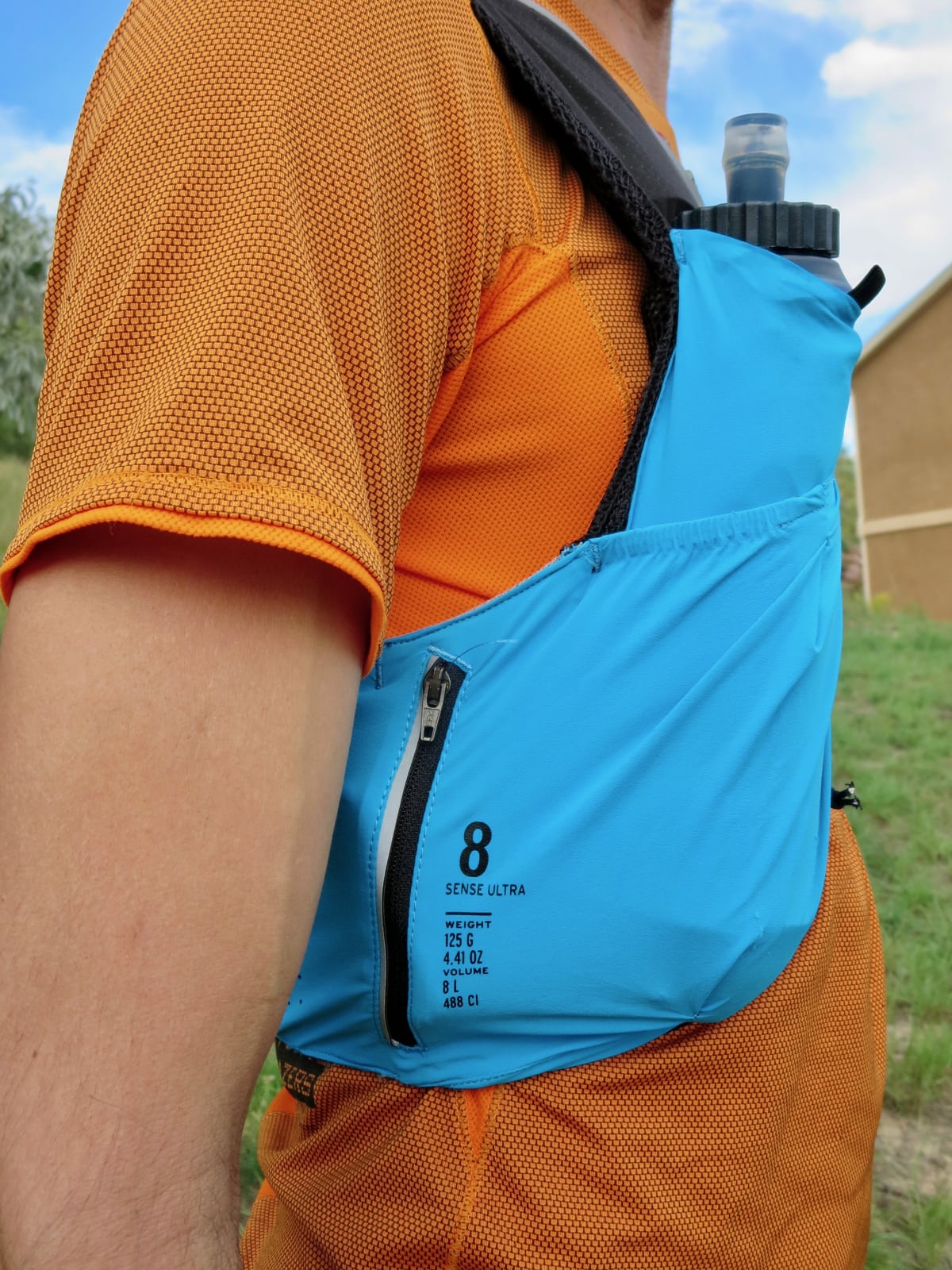 Salomon S-LAB Sense Ultra 8 Set Pack side view