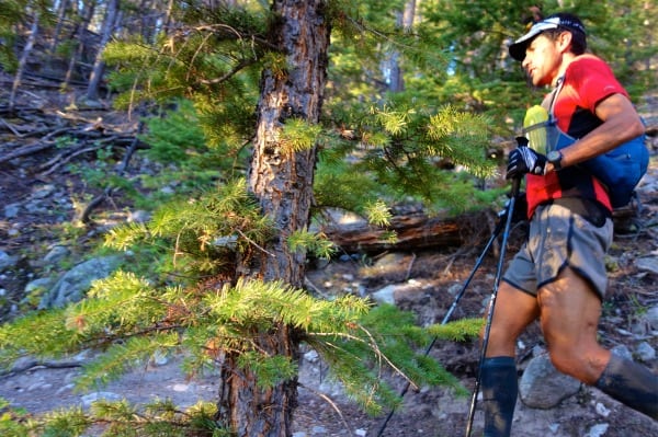 Scott Jaime - 2013 Colorado Trail FKT - Fast Eddy Beer - golden hour