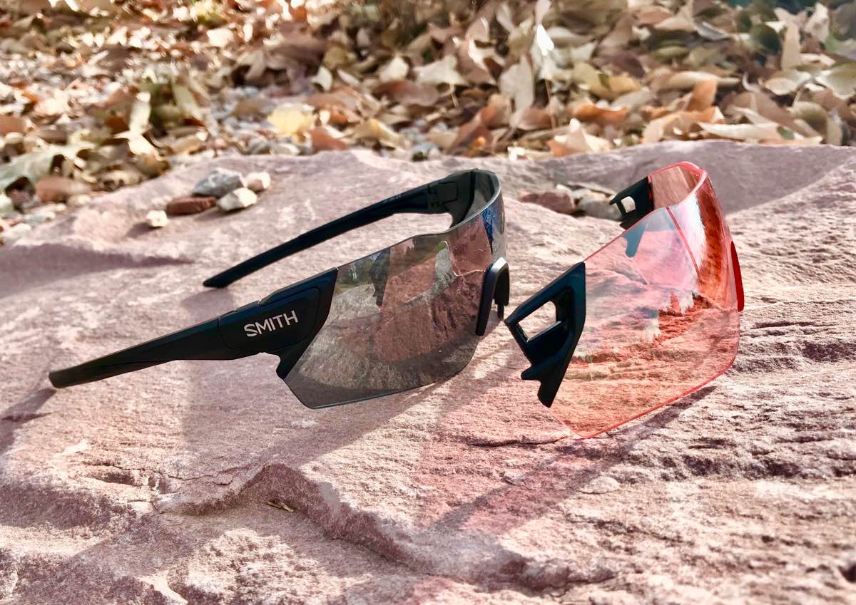 Smith Attack sunglasses with spare lens