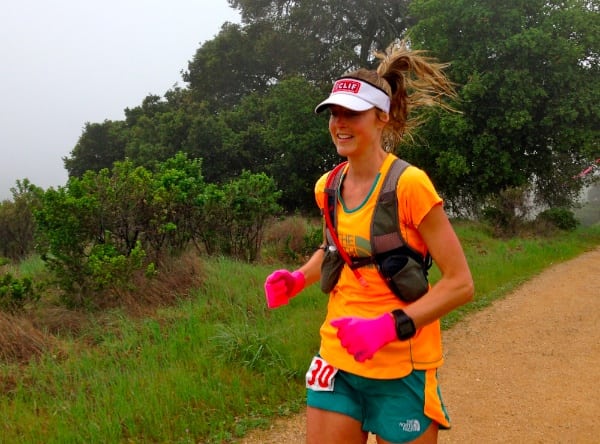 Stephanie Howe - 2014 Lake Sonoma 50 second place