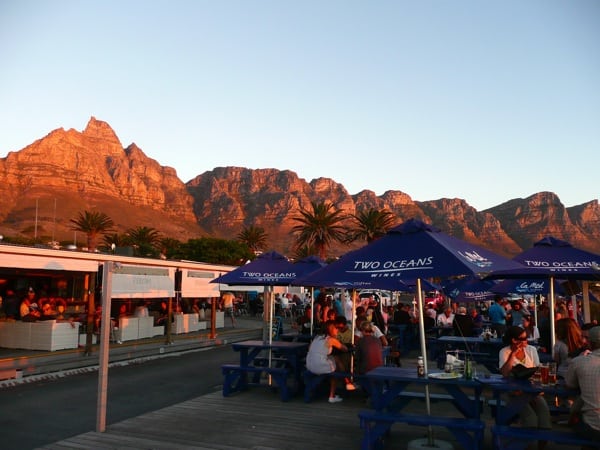 Sunset in Cape Town