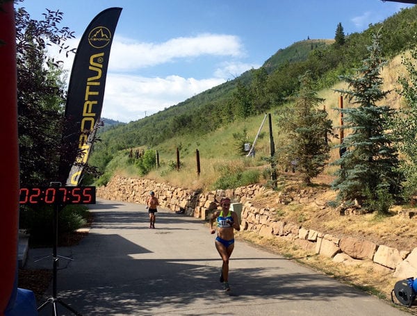 Taylor Ward, 2016 Jupiter Peak Steeplechase champion