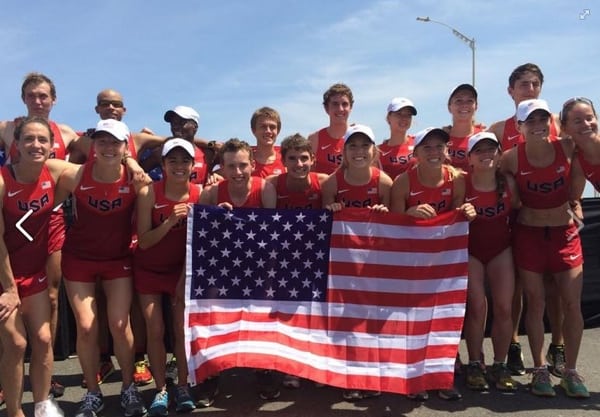 The U.S. team for the 2015 APA Pan-American Cross Country Cup