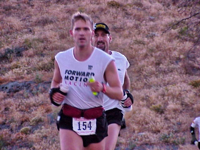 Tom Nielsen - Kevin Sawchuck - 1999 Angeles Crest 100 - mile 9