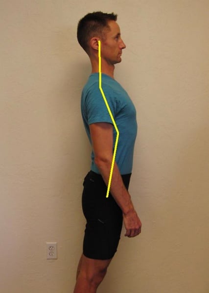 Too tall torso position