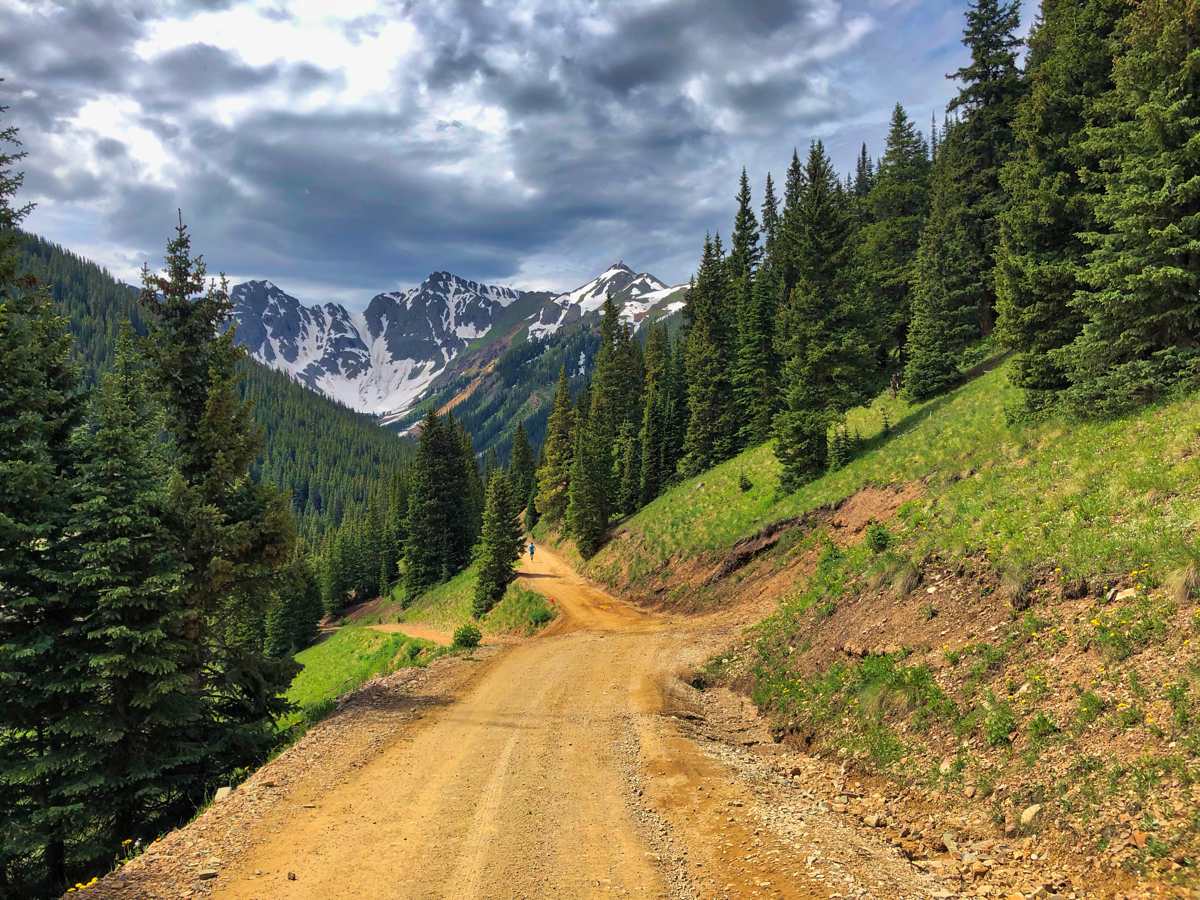 Toward Velocity Basin - 2019 Silverton Alpine Marathon