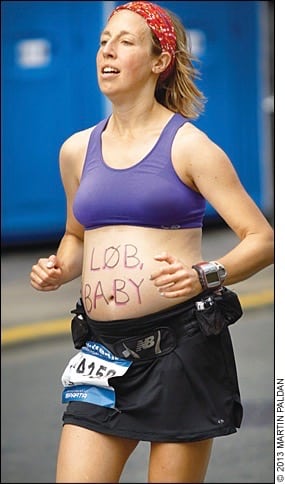 Tracy Hoeg - pregnancy article