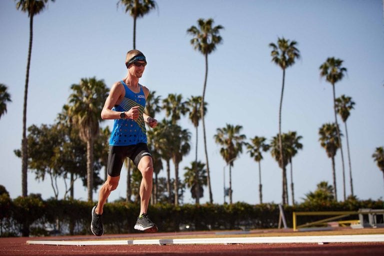 Tyler Andrews 2018 50k track world record