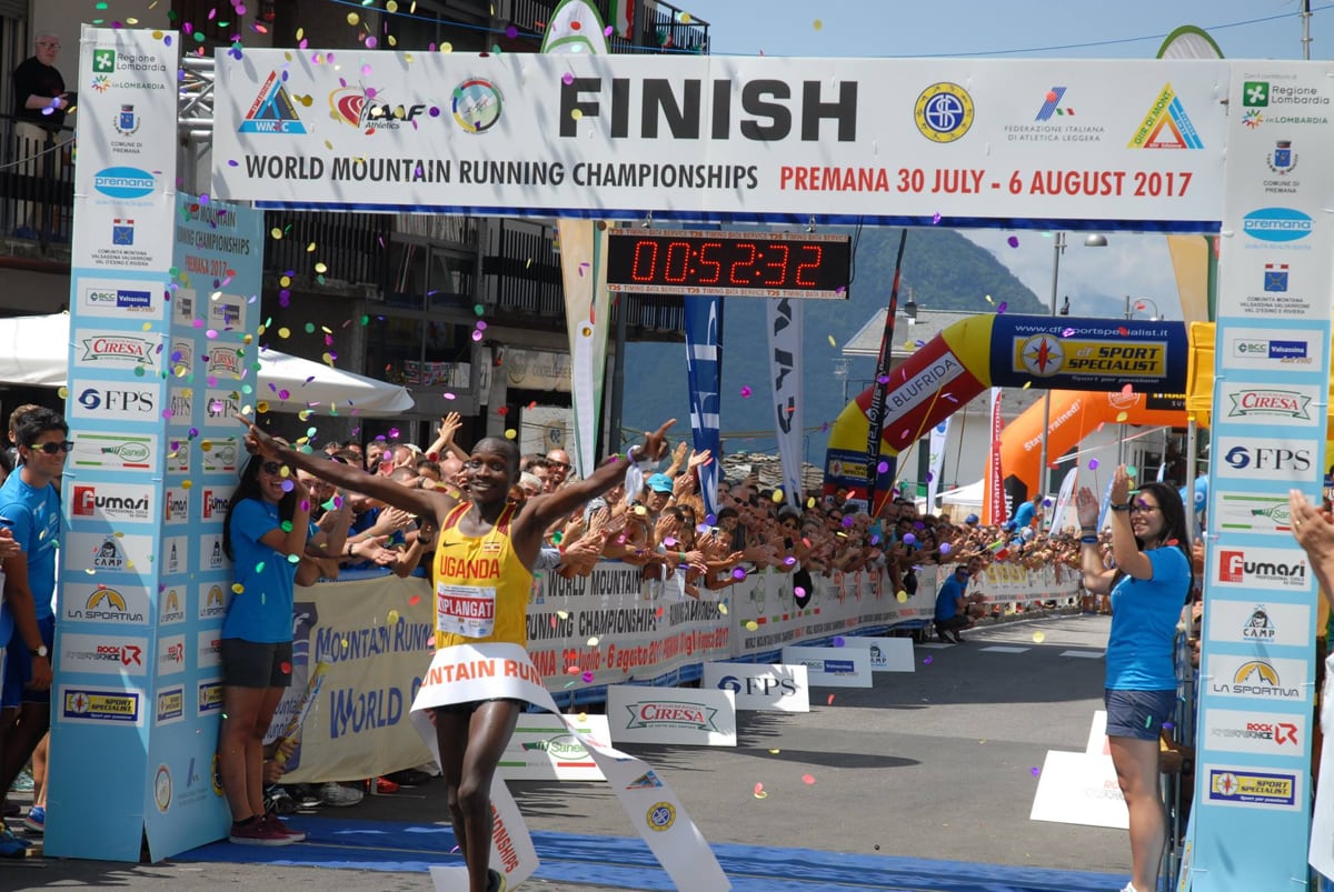 Victor Kiplangat - 2017 World Mountain Running Championships winner