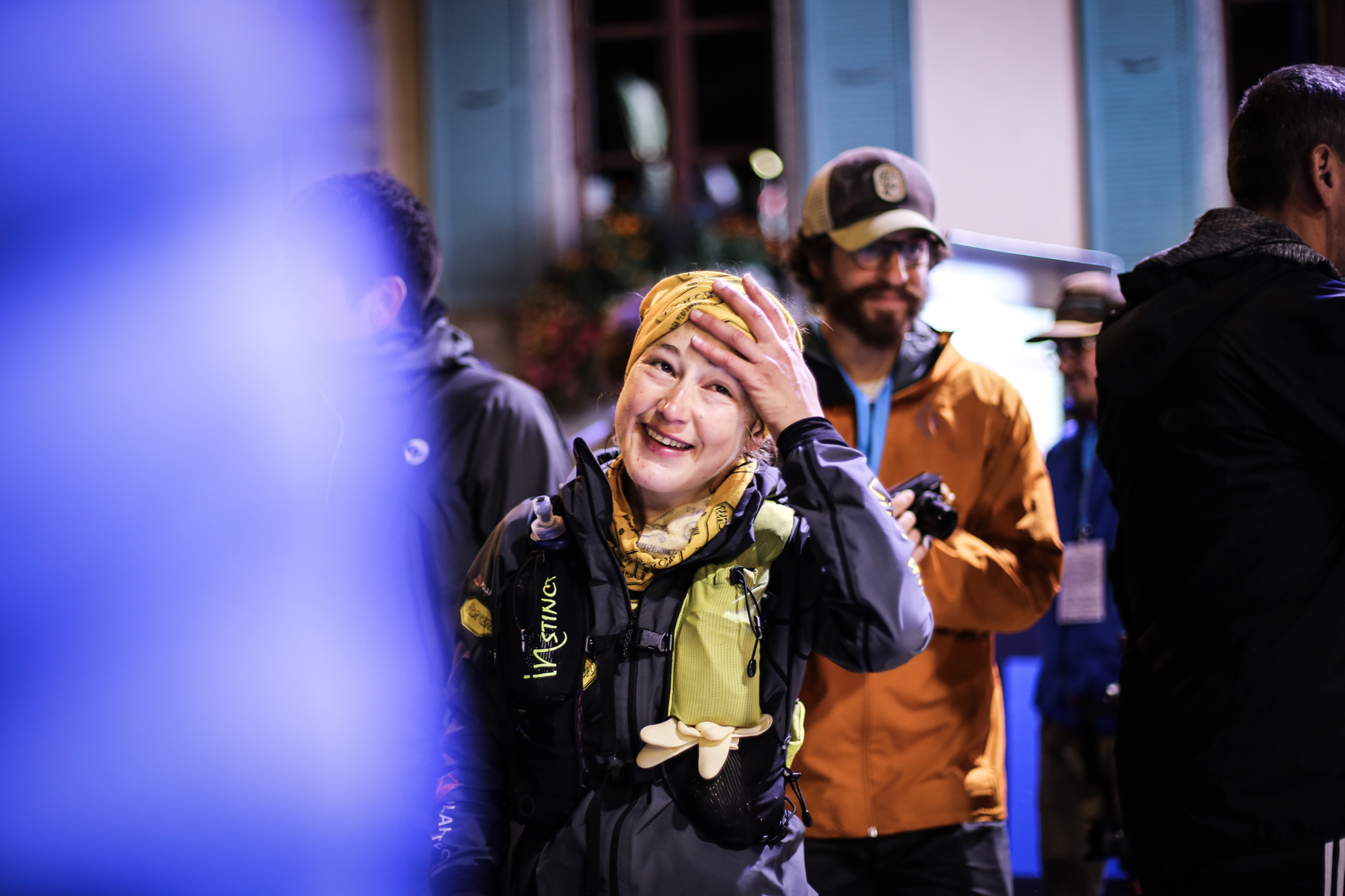 Woman at finish - Kirsten Kortebein - 2017 UTMB 22