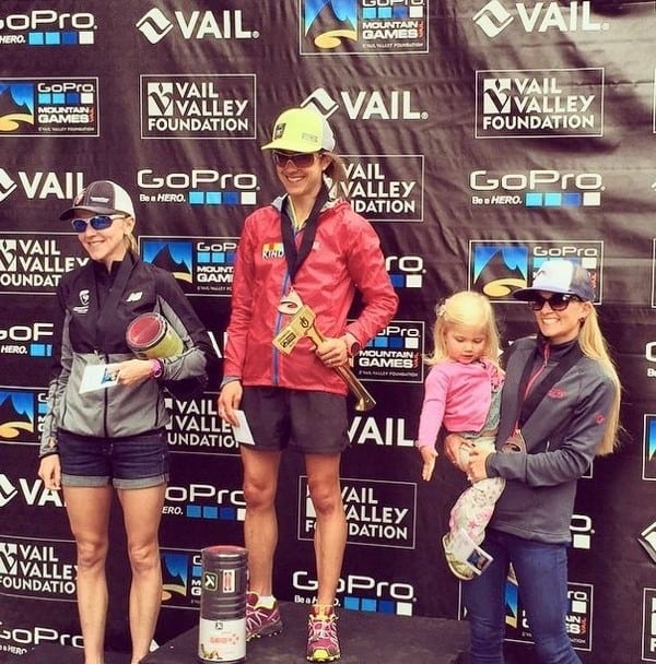 Women's 2015 Vail Pass Half Marathon podium