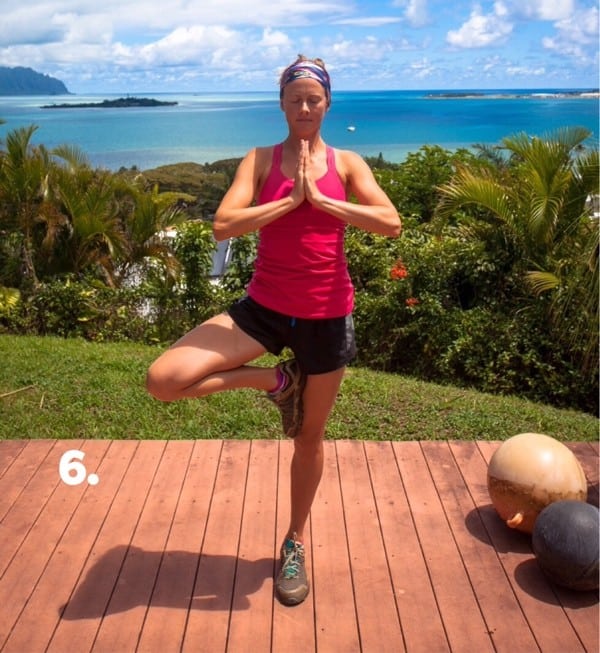 Yoga for Trail Runners - Tree Pose 6