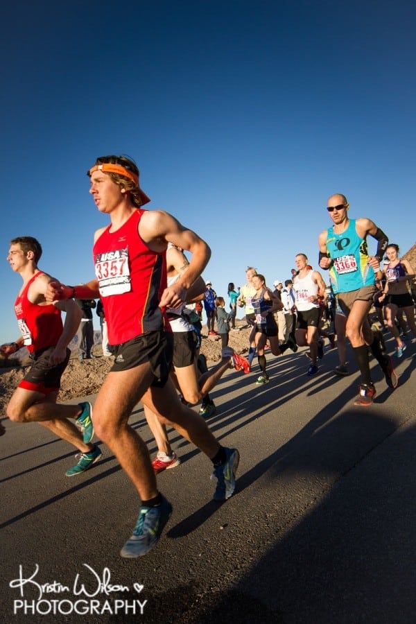 Zach Miller - 2013 Bootlegger 50k - start