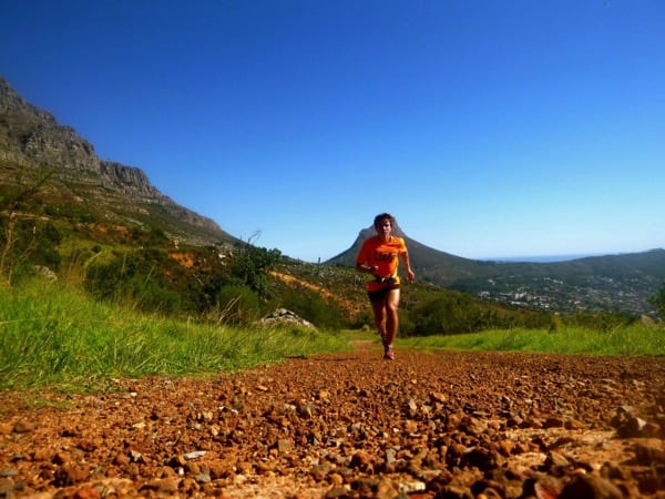Zach enjoying a run in Cape Town, South Africa. Photo courtesy of Zach Miller