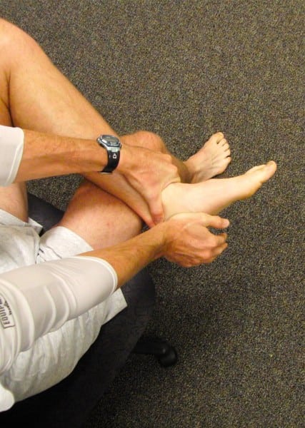 heel pain in one spot