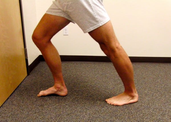 walking on outside of heel